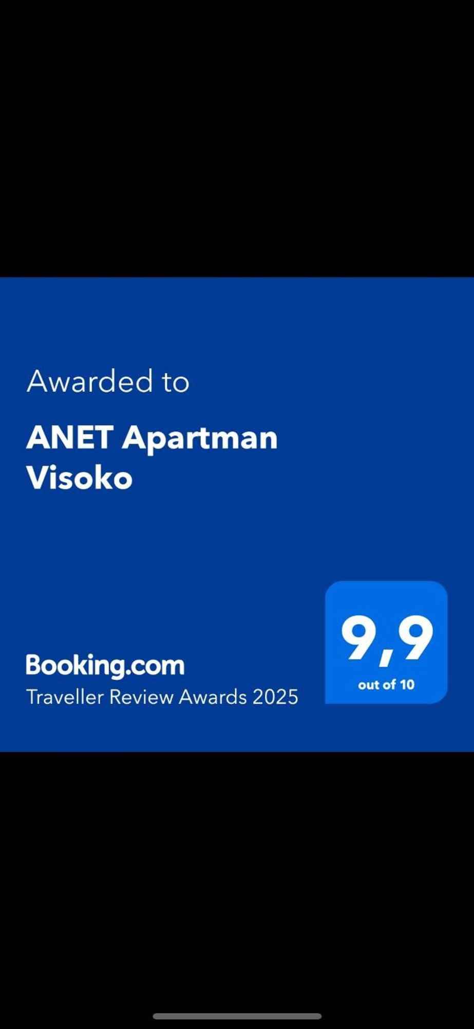 Anet Apartman Visoko Exterior foto